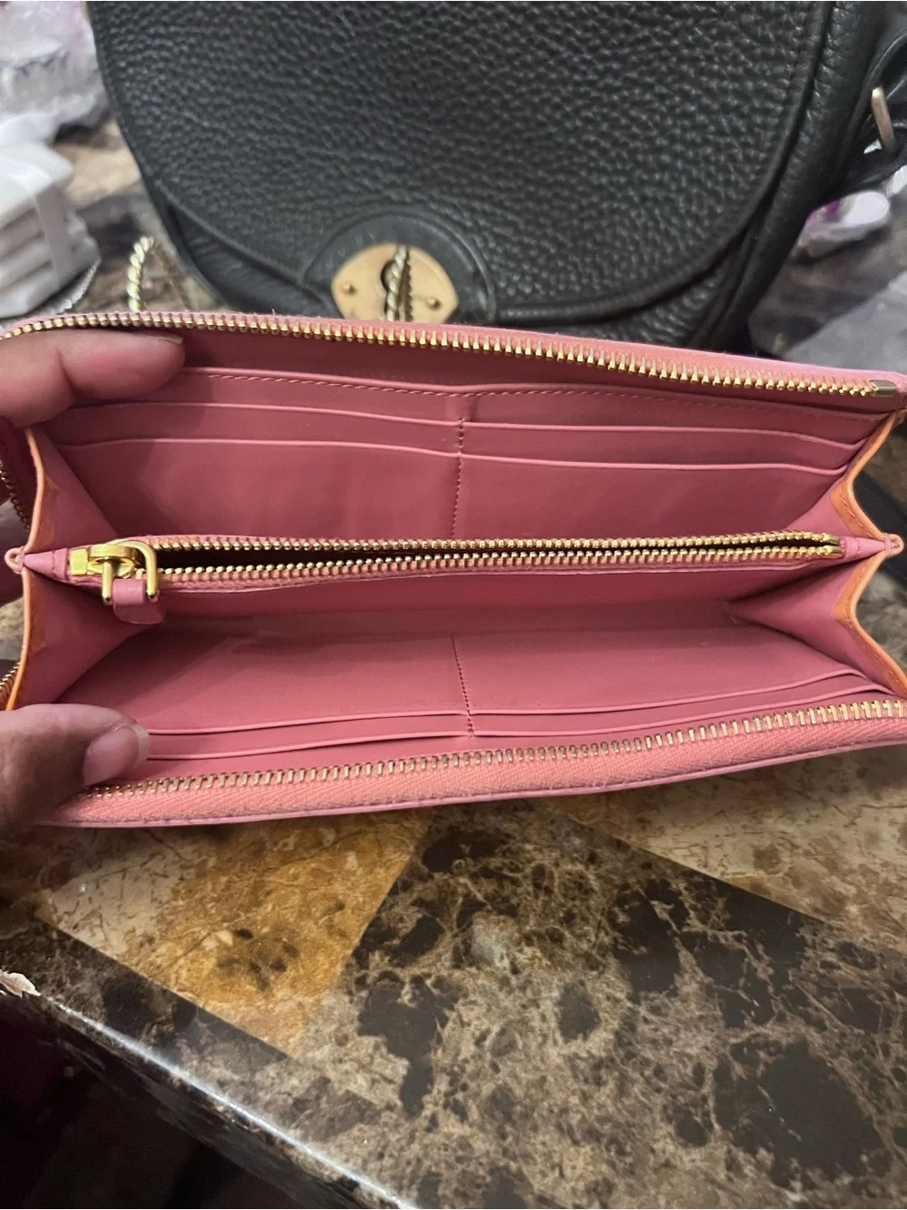 Miu Miu sleek zip